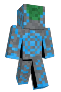 robosuit Minecraft avatar full body