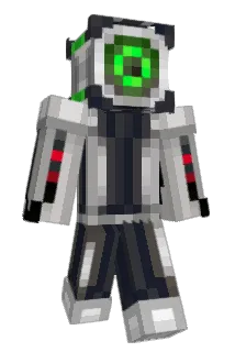 robot26 Minecraft avatar full body