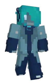 robotcoded Minecraft avatar full body