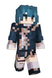 robotshark Minecraft avatar full body
