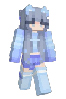 robycat Minecraft avatar full body