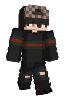 rockbucket Minecraft avatar full body