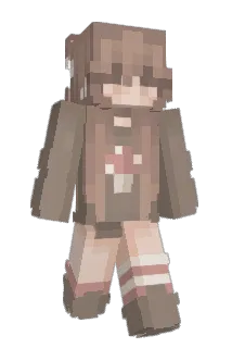 roophobic Minecraft avatar full body