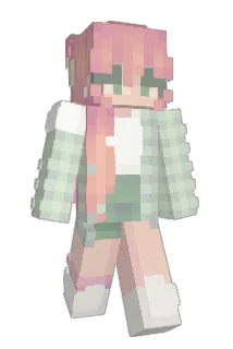 rosepedel Minecraft avatar full body