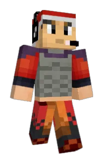 roundout Minecraft avatar full body