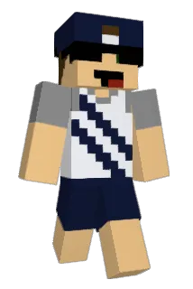 rowerboy Minecraft avatar full body