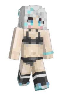 rubysaga Minecraft avatar full body