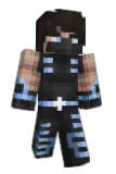 rzblue Minecraft avatar full body