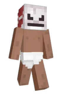 sacied Minecraft avatar full body