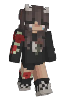 sadKati Minecraft avatar full body