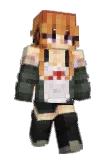 sadcatgirl Minecraft avatar full body