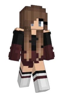 sadlatinna Minecraft avatar full body