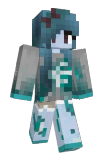 sadness Minecraft avatar full body