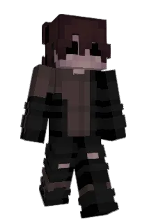 saintbluu Minecraft avatar full body