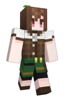 sakananato Minecraft avatar full body