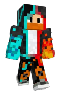 sakipaki Minecraft avatar full body