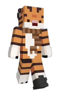 saltyytiger Minecraft avatar full body
