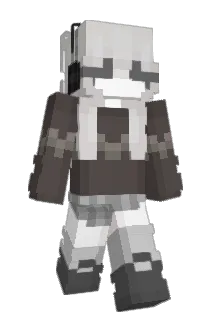 salziges Minecraft avatar full body