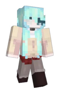 saniban Minecraft avatar full body