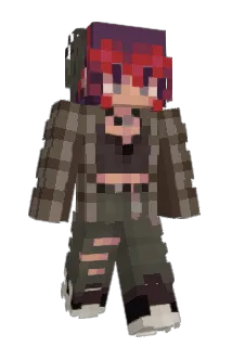 sanmee Minecraft avatar full body
