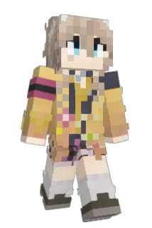 sansala Minecraft avatar full body