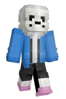 sansunder Minecraft avatar full body