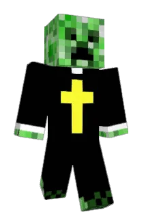 santek Minecraft avatar full body