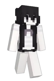 saphic Minecraft avatar full body