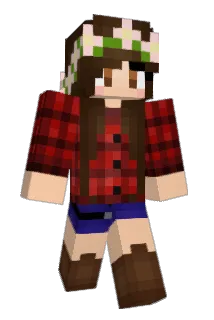 saralovee Minecraft avatar full body