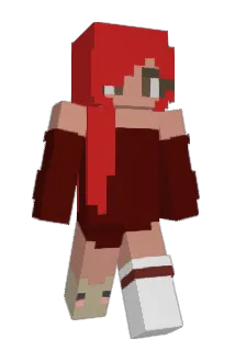 sashaqueen Minecraft avatar full body