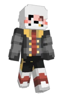 saw2goth Minecraft avatar full body