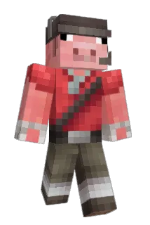 saw_mp4 Minecraft avatar full body