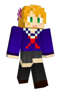 sayochan Minecraft avatar full body
