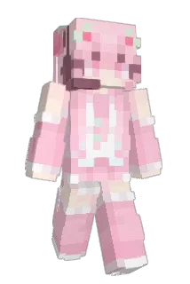sayore Minecraft avatar full body