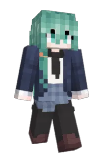 scame Minecraft avatar full body