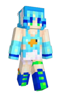 scamscam Minecraft avatar full body