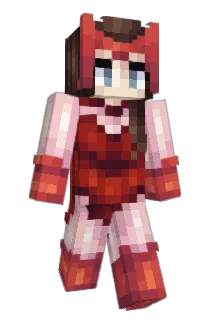 scarletwitch Minecraft avatar full body