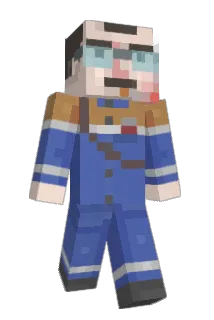schachtschrauber Minecraft avatar full body