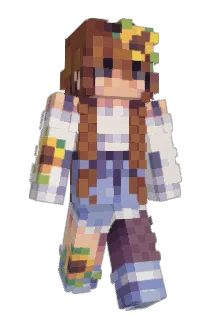 schneden Minecraft avatar full body
