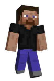 sckoped Minecraft avatar full body