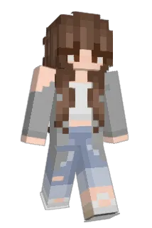scrunnin Minecraft avatar full body