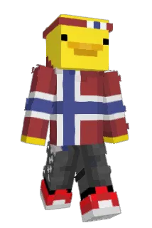 scuat Minecraft avatar full body
