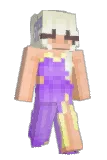 scufled Minecraft avatar full body