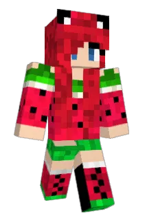 seafish Minecraft avatar full body