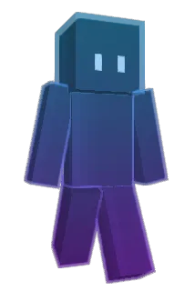 seau Minecraft avatar full body