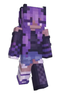 secretneko Minecraft avatar full body