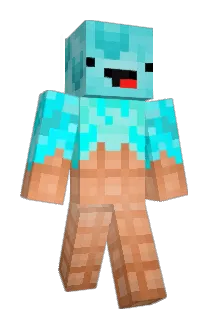 sendroid Minecraft avatar full body