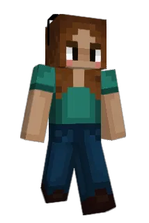seniator Minecraft avatar full body