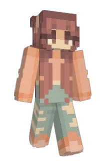 serenvding Minecraft avatar full body