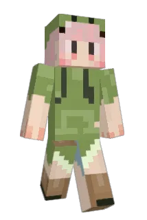 serirl Minecraft avatar full body